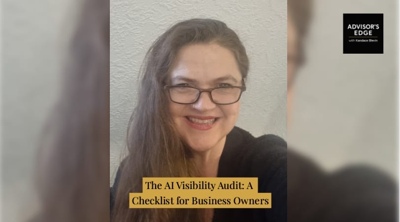 Kandace Blevin outlines the AI visibility audit framework for business owners